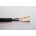 Cable de alimentación flexible plano de la chaqueta del pvc 2x2.5mm2